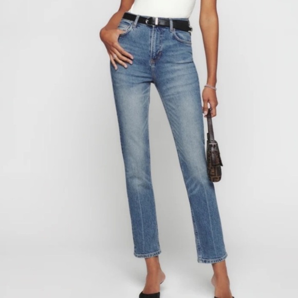 Reformation Liza Ultra High Rise Straight Jeans $148 - Picture 12 of 12
